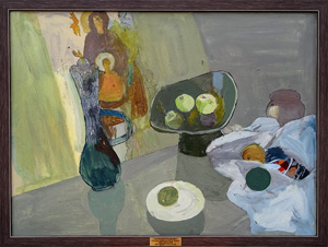 39. Окно. Натюрморт 2007г. Холст, масло. Размер: 57х78см