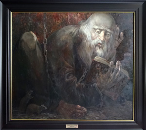 45. Узник веры 2002г. Холст, масло. Размер: 74х83см